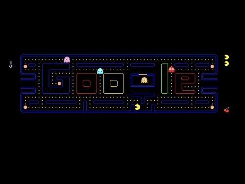 Play Google Pacman